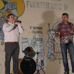 Homenaje al Tío Pajarito en el festival de Dulzaina de Fuentesauco de Fuentidueña