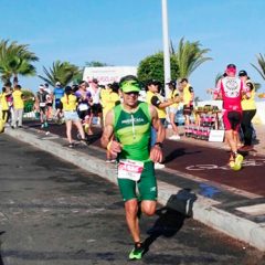 Paulino Montero  8º de su categoría en el Ironman de Lanzarote