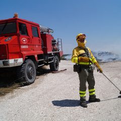 Alerta por altas temperaturas y peligro medio de incendios forestales hasta el 22 de mayo