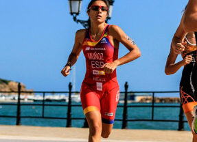 Marina Muñoz, quinta en el mundial de Triatlón Cross en Ibiza