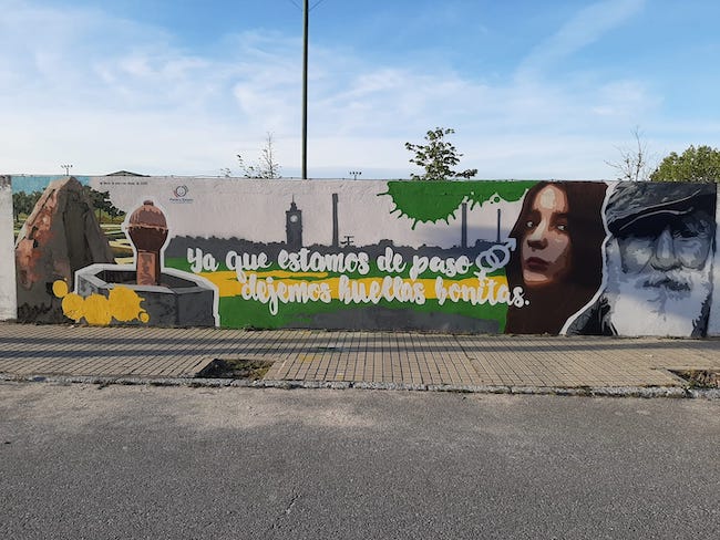 Mural Contra La Violencia De Género En Navas De Oro Cuellar7 1929