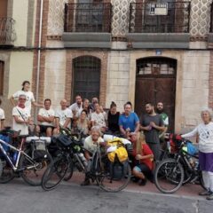 Lastras de Cuéllar acoge la marcha en bici por el Mar de Pinares