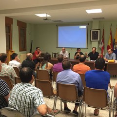Curso de formación para concejales del PSOE, en Navalmanzano