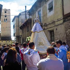 La procesión de la Virgen de la Palma en imágenes