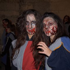 Esta jornada noche de «zombis» en el castillo de Cuéllar