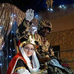 Noche de «magia» en la Cabalgata de Reyes de Cuéllar