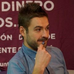 El «peguero» Daniel López Vela en el Consejo Autonómico de Podemos