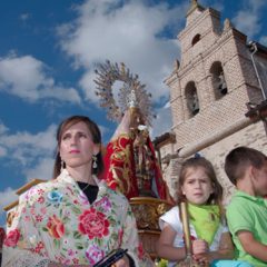 Esta jornada romería de la Virgen del Bustar en Carbonero el Mayor