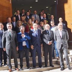 La Comisión Ejecutiva de la Federación de municipios reúne a 30 alcaldes de la región en Cuéllar