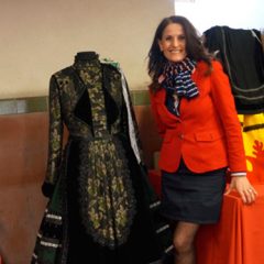 La artesana cuellarana Conchi Bayón vestirá de segoviano el Manneken Pis de Bruselas