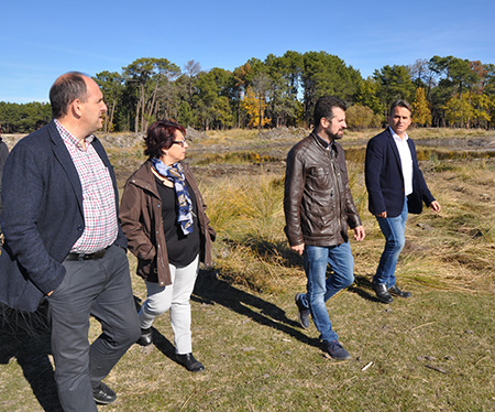 Tudanca pide en Cantalejo mas ayudas para los municipios enclavados en entornos naturales