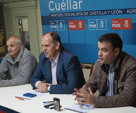 Los socialistas piden a la Junta casi 1 millón de euros en inversiones en Cuéllar