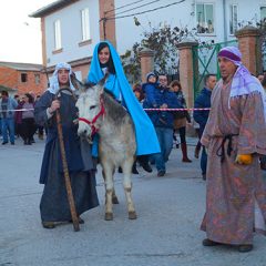Los vecinos de Zarzuela del Pinar preparan la representación del Belén viviente