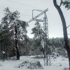 La nevada dejó sin luz a los vecinos de Hontalbilla, Lastras de Cuéllar y otros pueblos de la comarca