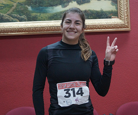 La cuellarana Ángela García campeona de España sub-20 de los 400 metros