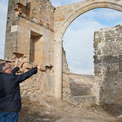 Consolidación de las ruinas del antiguo Hospital de la Magdalena en Fuentidueña