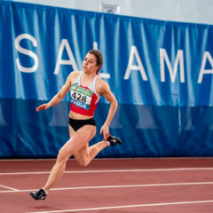 Ángela García «cuarta» en la final de los 400 metros del Campeonato de España Sub-23