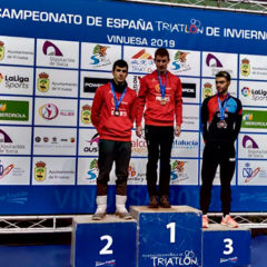 Hugo Ramos subcampeón de España junior de Triatlón de invierno