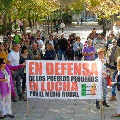 La Unión y las mujeres rurales de ISMUR se suman a la manifestación de la España vaciada