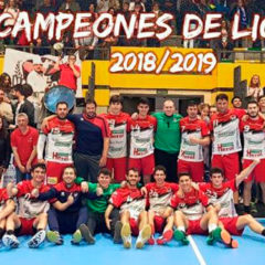 El Leche Mesenor-Balonmano Nava campeón de la Segunda División de Castilla y León