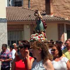 La fiesta de San Cristobal en Navalmanzano con «pikante» y devoción