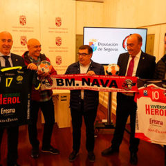 La Diputación apoya al Balonmano Nava con una subvención de 60.000€
