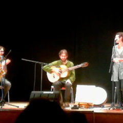 El dúo Lagoa con María Desbordes, Carlos Soto y los demás en Cantalejo