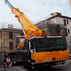 Obras en el centro histórico: arranca la reparación de la cubierta del edificio de Niñas Huérfanas