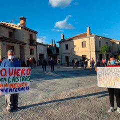 Los vecinos de Lastras de Cuéllar, Aguilafuente y  Fuentepelayo insisten en pedir la reapertura de los consultorios