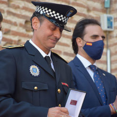 El cuellarano, Oscar Escudero, medalla al mérito policial en Medina del Campo