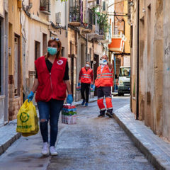 Cruz Roja reparte 36.000 kg de alimentos a 2.157 personas en Segovia