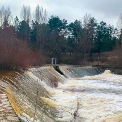 La crecida del río Cega alcanzó un nivel máximo de 26,75 m3/s