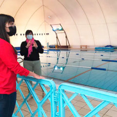 Reapertura de la piscina climatizada de Cuéllar tras permanecer cerrada durante un año