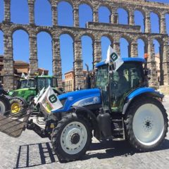 Tractorada en Segovia por una PAC justa y precios dignos
