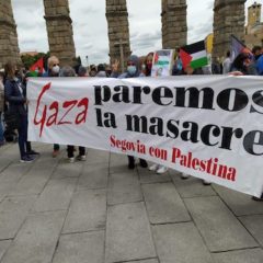 Solidaridad en Segovia con el pueblo palestino