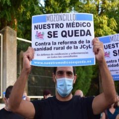 Los pueblos se movilizan para acudir a la manifestación en Segovia contra la reforma de la sanidad rural