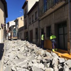 Reordenación del tráfico por las obras de la calle Segovia