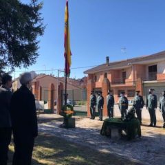 La Guardia Civil festejó a su patrona en los cuarteles de la zona de Cuéllar