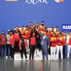 España se proclama campeona del mundo sub 23 de pelota en la tierra de Pinares