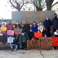 Escolares de Chañe, Vallelado, Remondo, Villaverde, Arroyo y Mata de Cuéllar exigen poder ir al CRIE