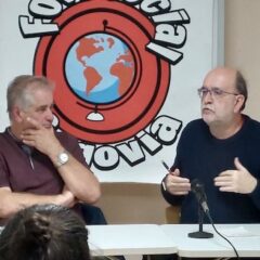 Carlos Taibo habla en Cuéllar sobre la amenaza del ecofascismo