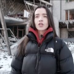 Maria Senovilla, un año cubriendo la información de la guerra de Ucrania