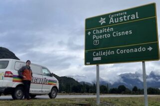 Jesús Garcia ‘on the road’  por la ruta Austral
