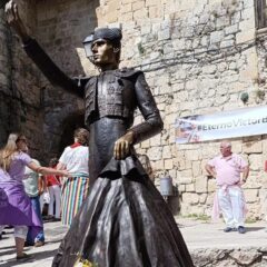 Víctor Barrio ya tiene su estatua en Sepúlveda