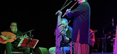 ‘Lamento por Gaza’  en la presentación del disco ‘Barrio mudéjar’ en San Miguel del Arroyo