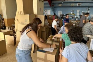 Los vecinos de Cuéllar  y comarca se vuelcan con los afectados por la Dana en Valencia